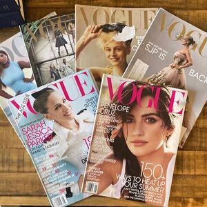 Vogue magazine lot 2010s 2020s